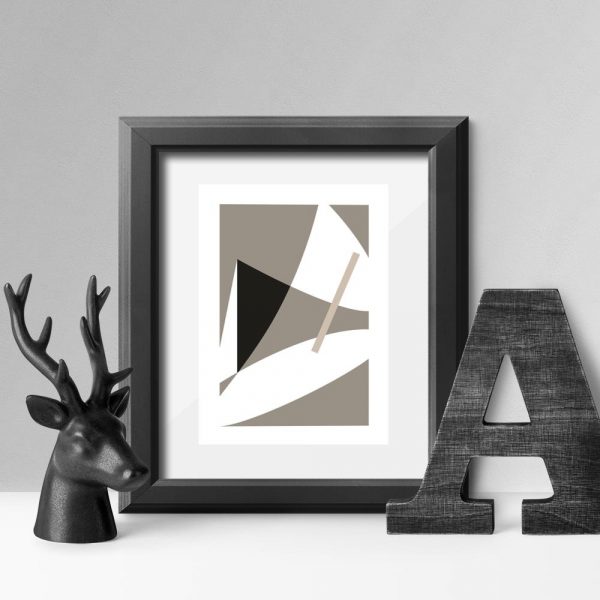 plakat abstrakcja