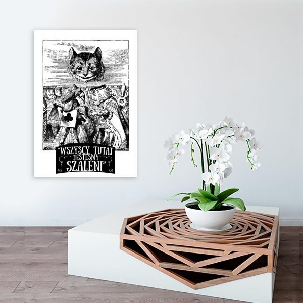 plakat alicja w krainie czarów