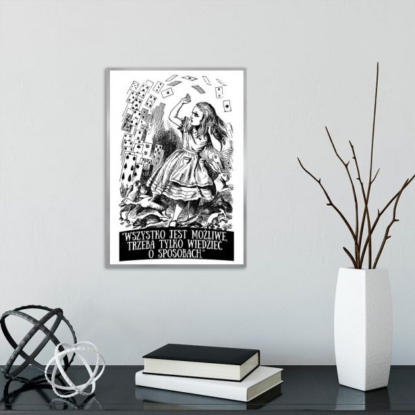 plakat alicja w krainie czarów