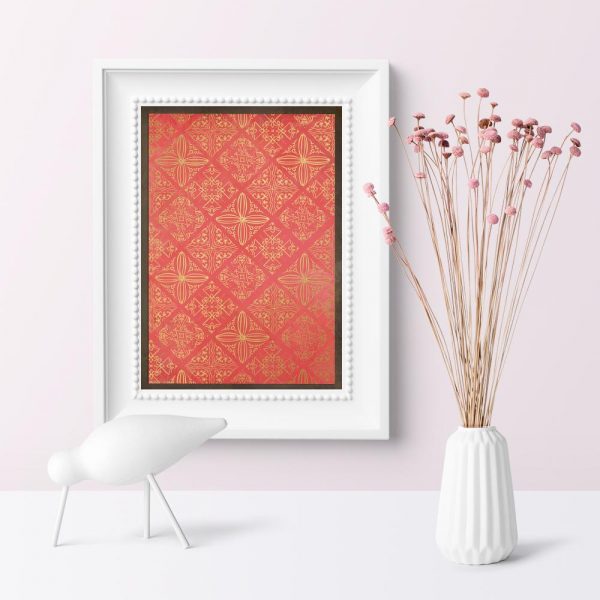 plakat marokańskie wzory