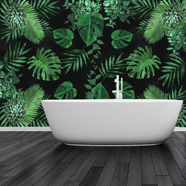 fototapeta tropikalne liście