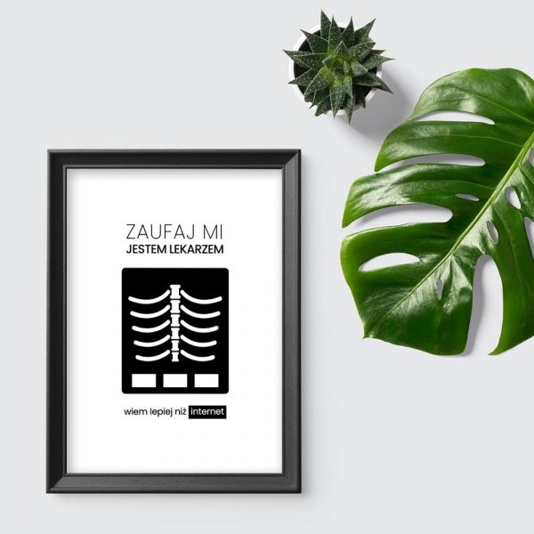 plakat o lekarzu