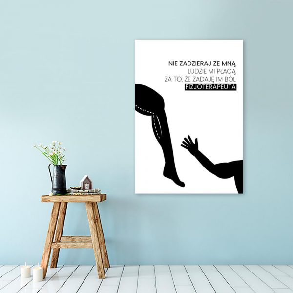 plakat o fizjoterapii