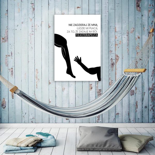 plakat fizjoterapia