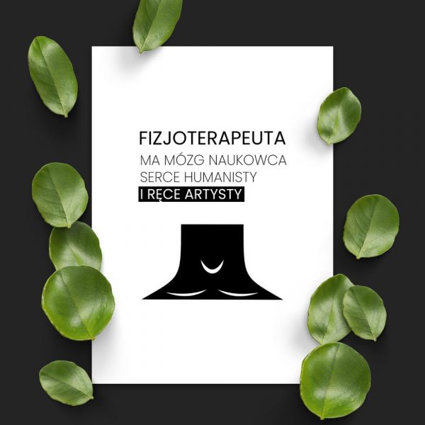 plakat dla fizjoterapeuty