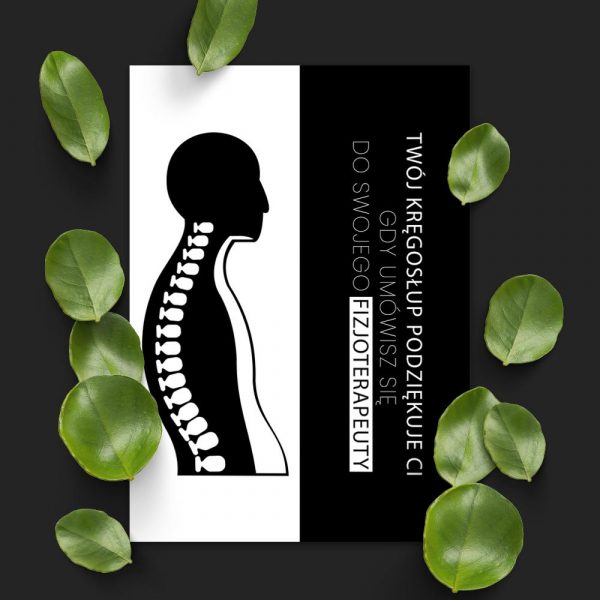 plakat dla fizjoterapeuty