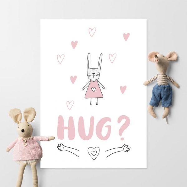 plakat dla dziewczynki