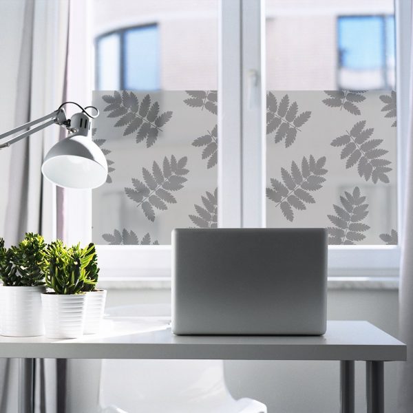 naklejka na okna liście