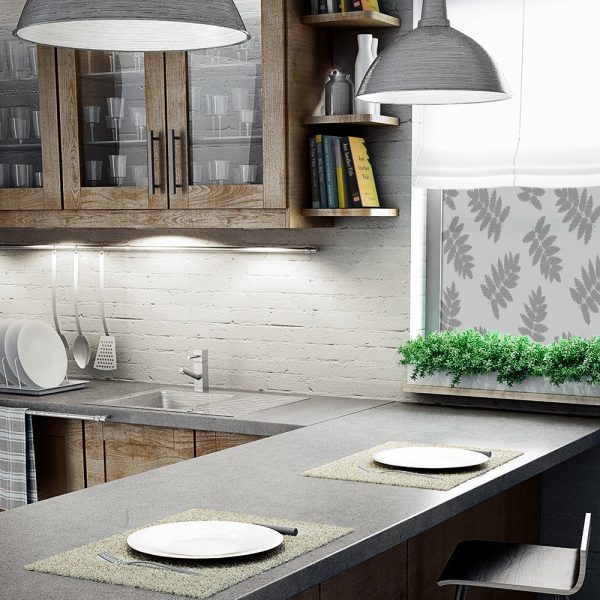 okleina na szybę liście