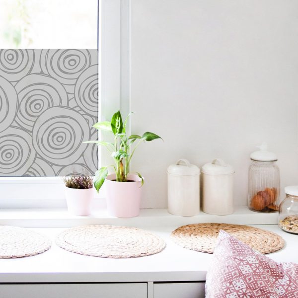 folia mrożona wzorzyste koła