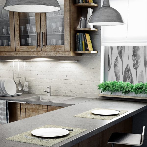 naklejka na szybę z motywem piór