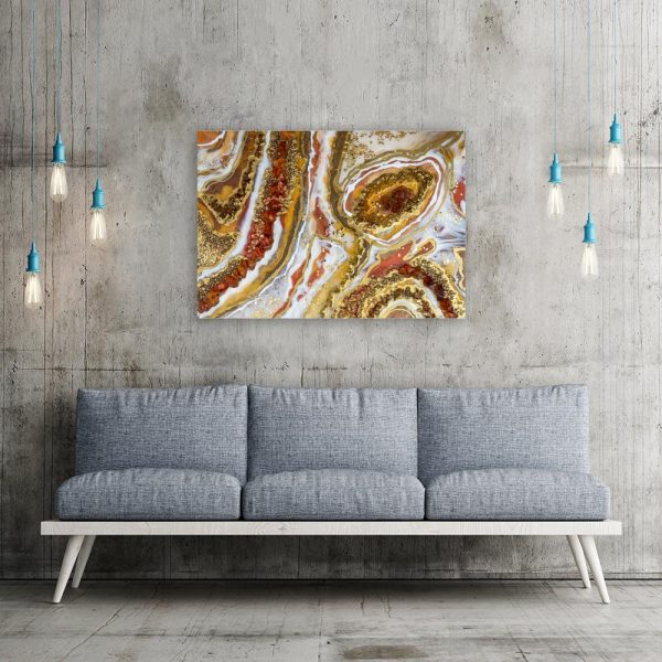 obraz ze sztuką żywiczną