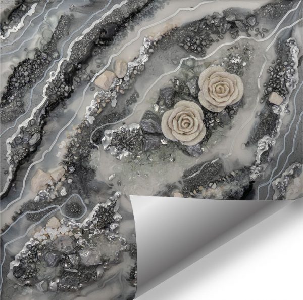 fototapeta przedstawiająca sztukę z żywicy