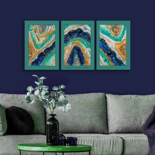 plakat geode art