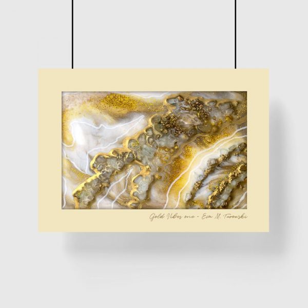 plakat resin art