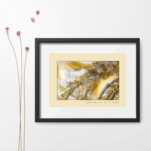 plakat z reprodukcją obrazu z żywicy