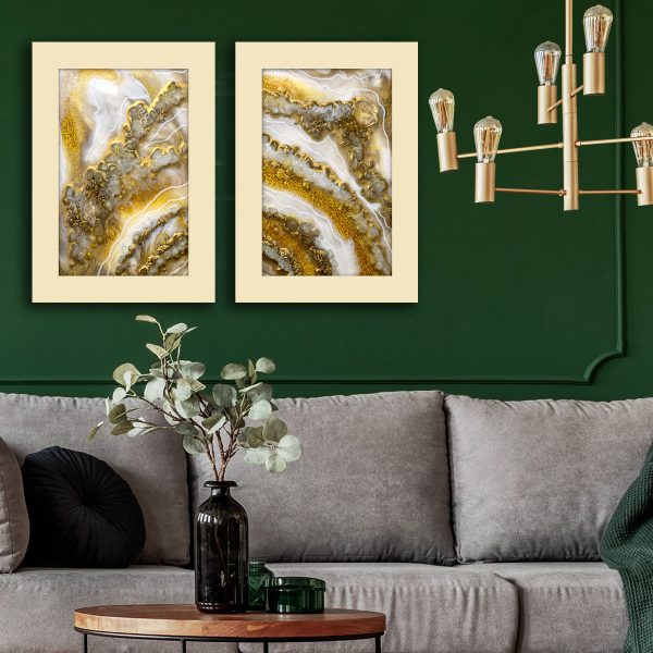 dyptyk z reprodukcją obrazu