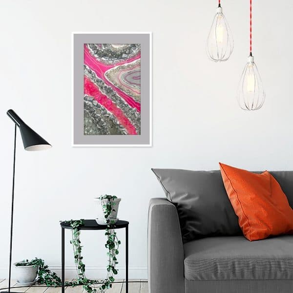 abstrakcyjny motyw jako plakat