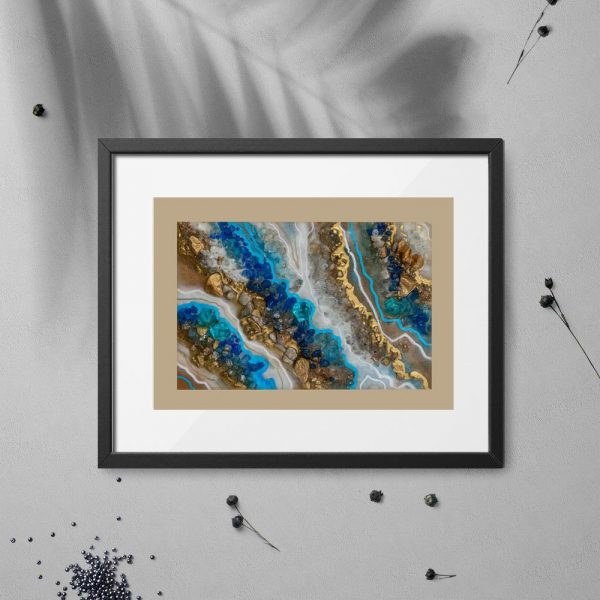 plakat do sypialni resin art