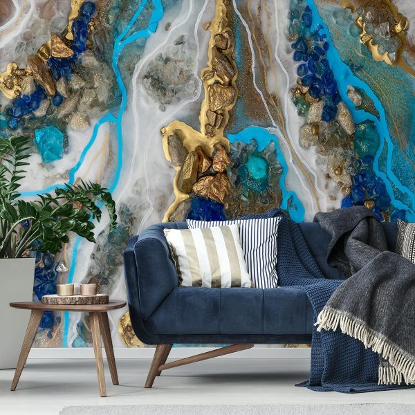 abstrakcja do salonu jako tapeta