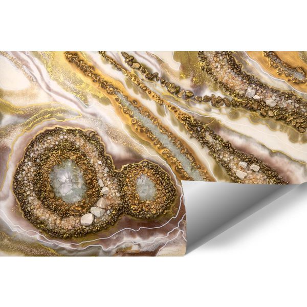 dekoracja jako reprodukcja żółta