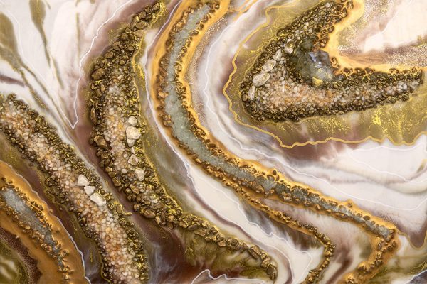 tapeta w żółci jako