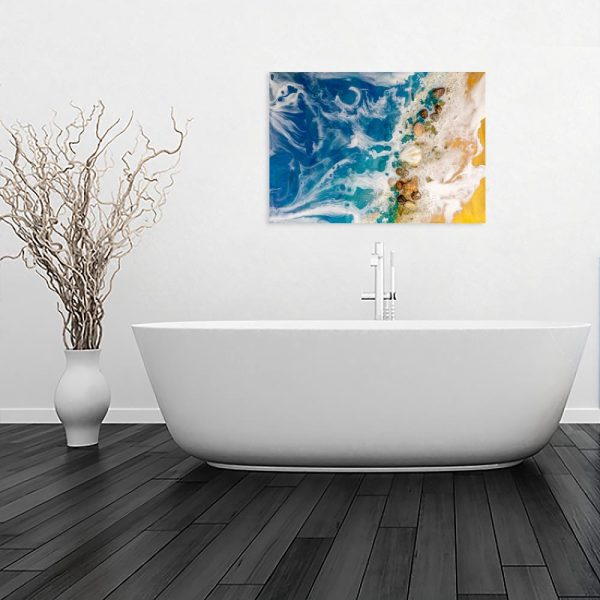 morska dekoracja niebieska