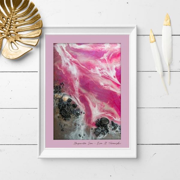 plakat abstrakcyjny jako dekoracja