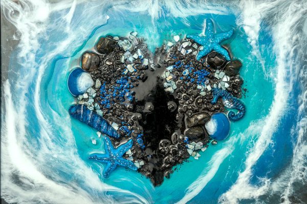 obraz z motywem serca