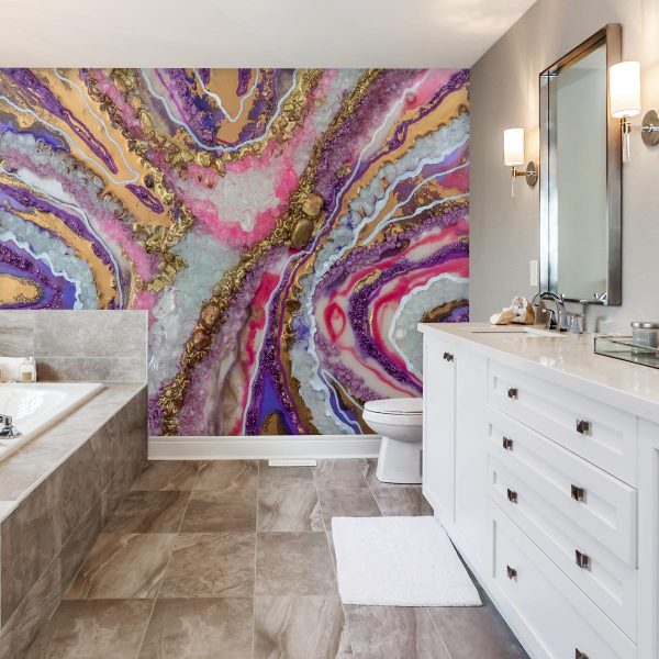 dekoracja ścienna jako tapeta