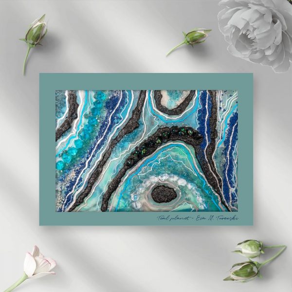 plakat z reprodukcją obrazu