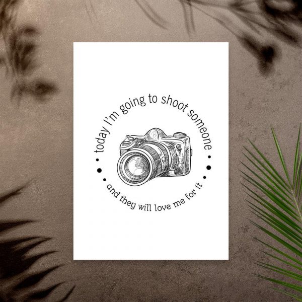 plakat dla fotografa