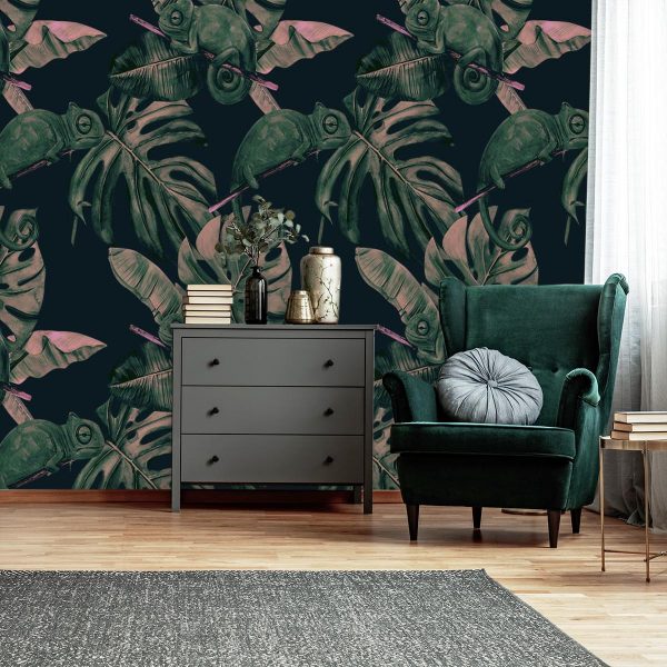 tapeta przedstawiająca tropikalną roślinność