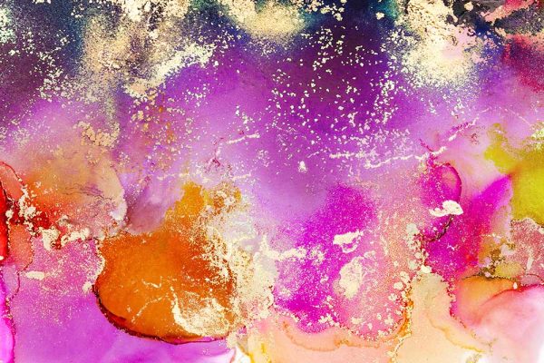 fototapeta do każdego wietrzna z różowymi plamami