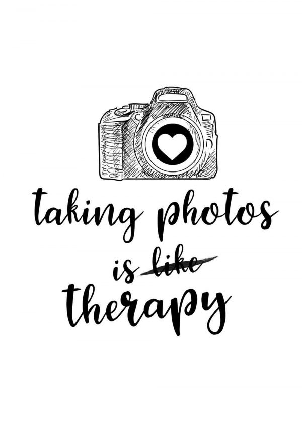 plakat z motywem napisu