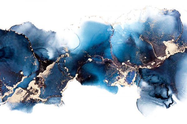 fototapeta abstrakcyjna akwarela