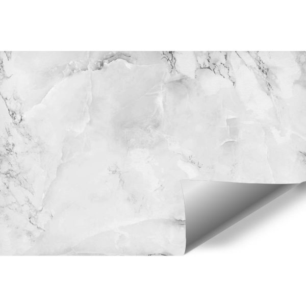 Czarnobiały marmur na fototapecie