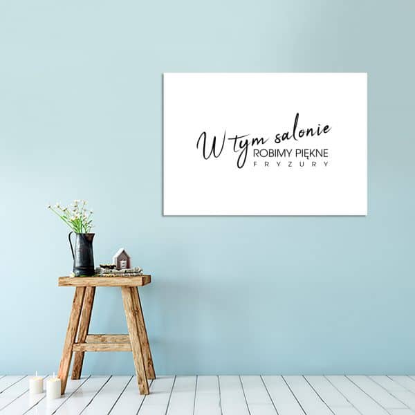obraz do salonu fryzjerskiego