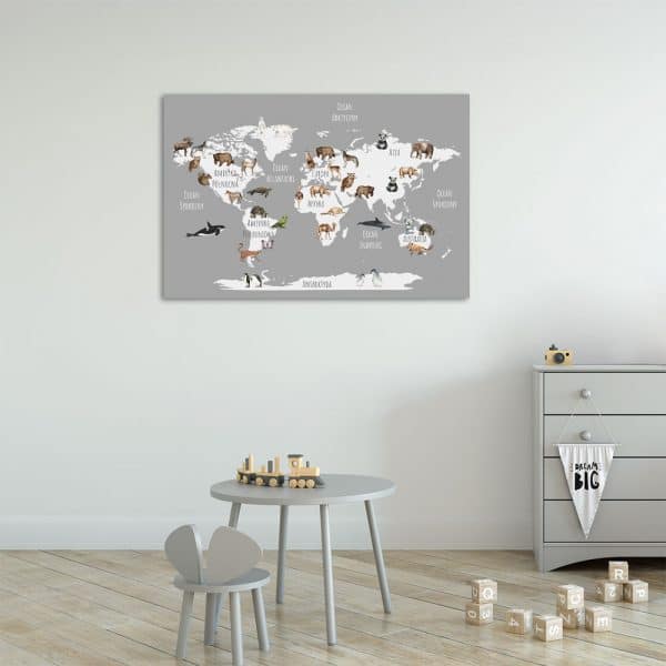 motyw mapy jako obraz