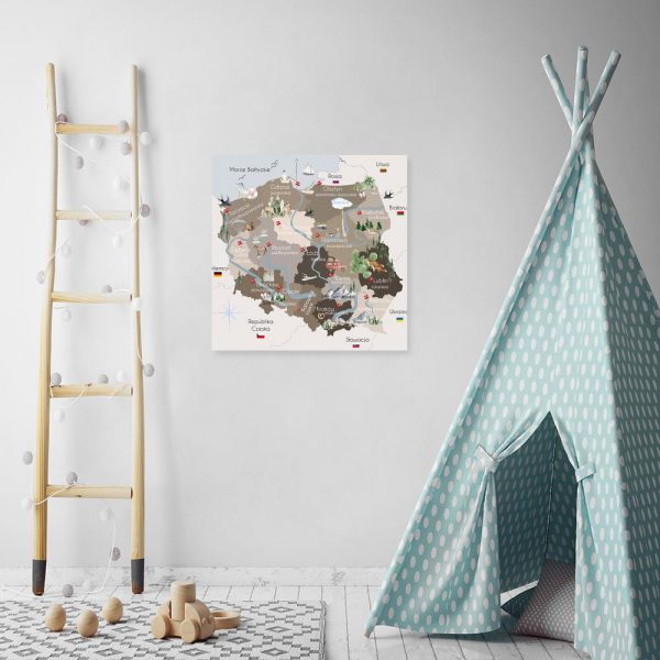 brązowa dekoracja jako obraz