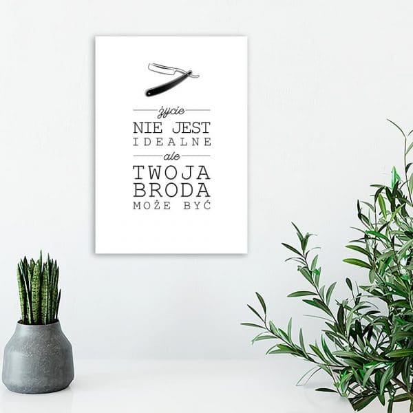 ścienna dekoracja jako obraz