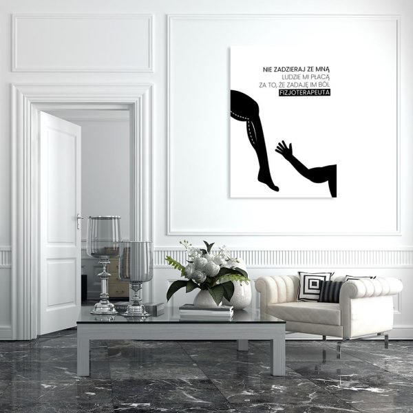 motyw lekarza jako obraz ścienny