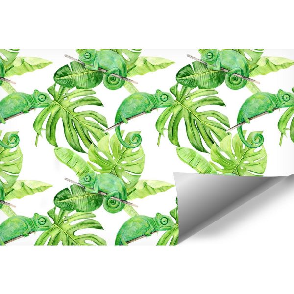 zielone tropiki jako tapeta