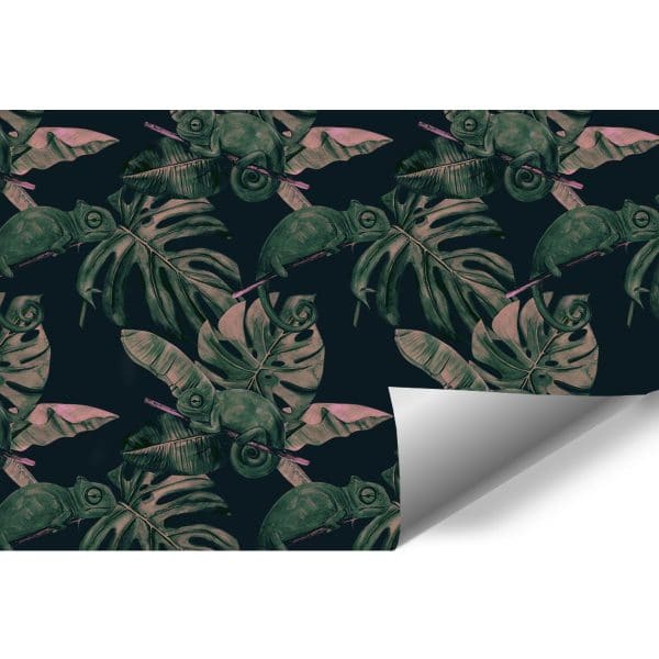 fototapeta z motywem tropikalnych roślin