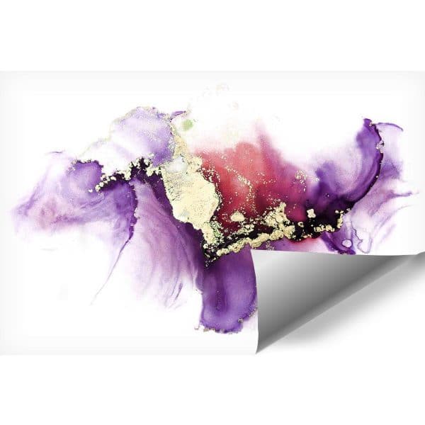 Ametystowa abstrakcja na tapecie