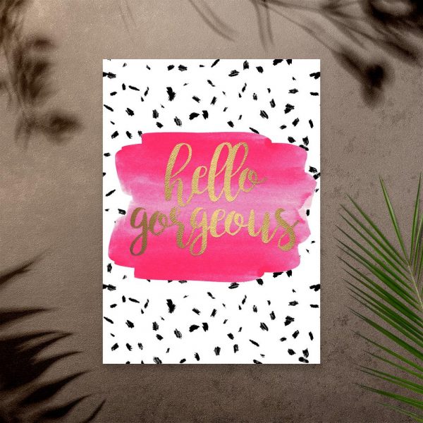 plakat ścienny z napisem po angielsku