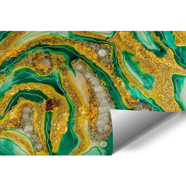 Dekoracja geode art - fototapeta abstrakcja