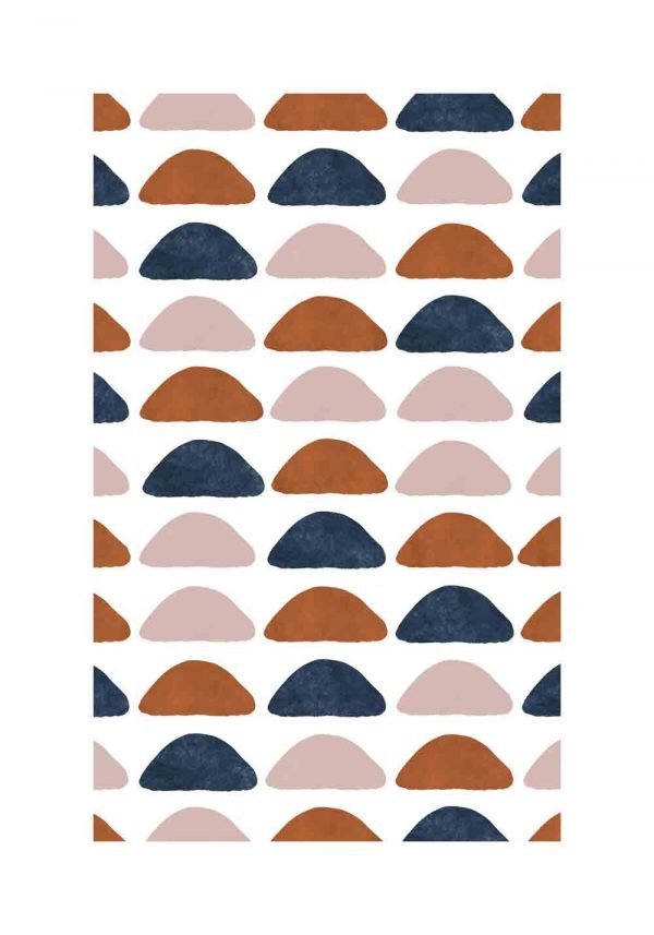 plakat przedstawiający abstrakcyjny wzór