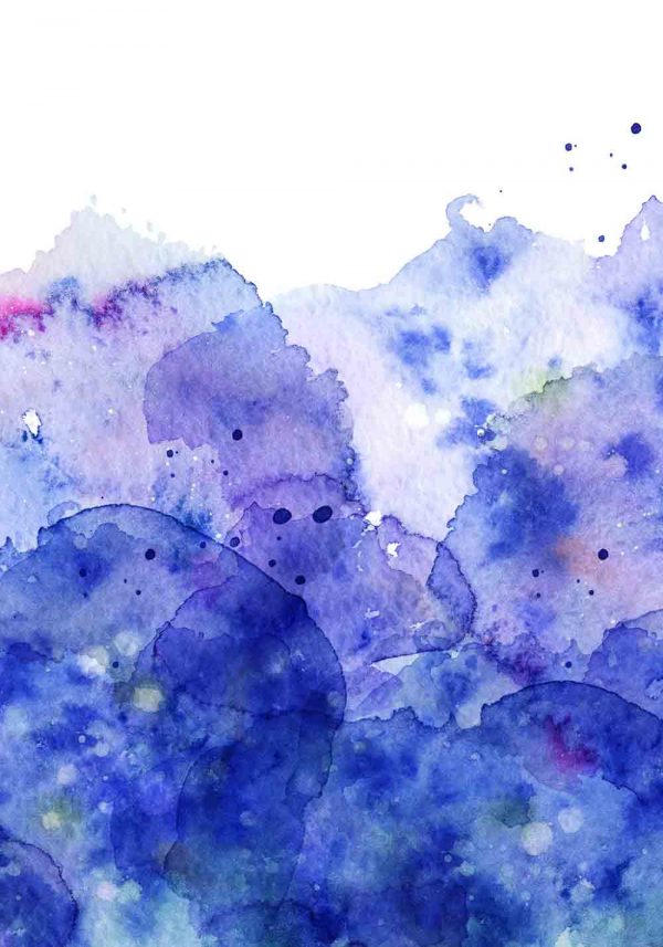 Plakat bez ramy z abstrakcją