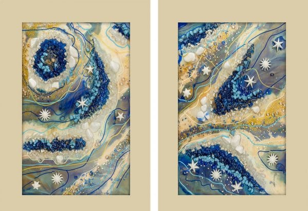 reporodukcja na plakacie obrazu z zywicy